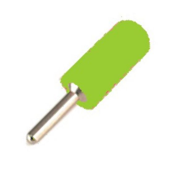 Picture of PLUG BANANA 2mm GRE RND SOL-TY