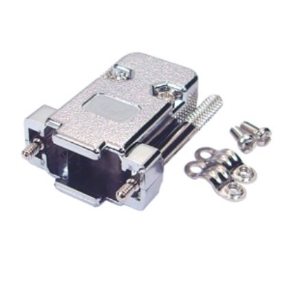Picture of COVER 9W D-SUB METAL PLATED PLASTIC THUMB SCREWS