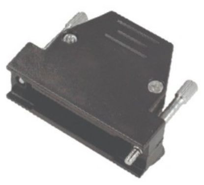 Picture of COVER 9W D-SUB BLACK THUMB-SCR