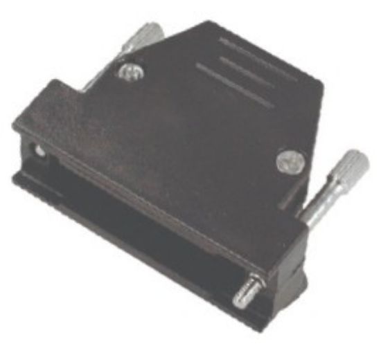 Picture of COVER 9W D-SUB BLACK THUMB-SCR