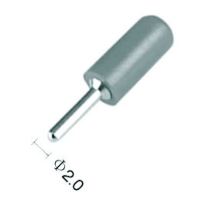 Picture of PLUG BANANA 2mm BLK RND SOL-TY