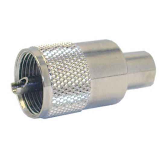 Picture of UHF-PLUG TWIST ON & SOLDER BAKELITE 6mm