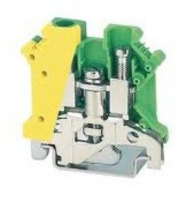 Picture of EARTH TERMINAL BLOCK DIN RAIL P=8.2