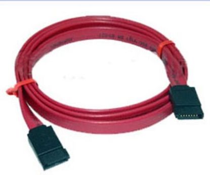 Picture of LEAD SATA-SATA 7WAY 400MM RED
