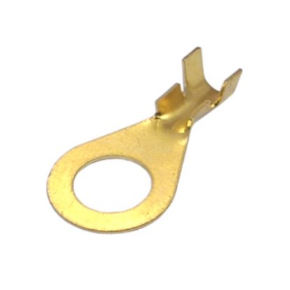 Picture of TERMINAL UN-INS RING LUG BRASS 8mm