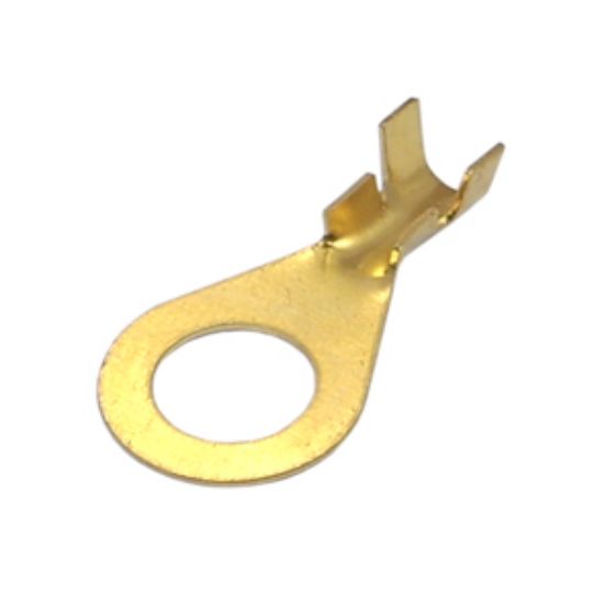 Picture of TERMINAL UN-INS RING LUG BRASS 8mm