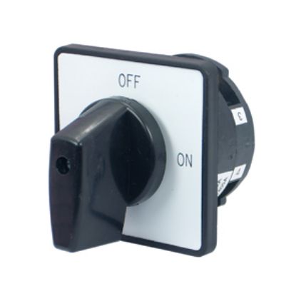 Picture of ROTARY SWITCH 32A 2POLE-2POSITIONS  64x64mm
