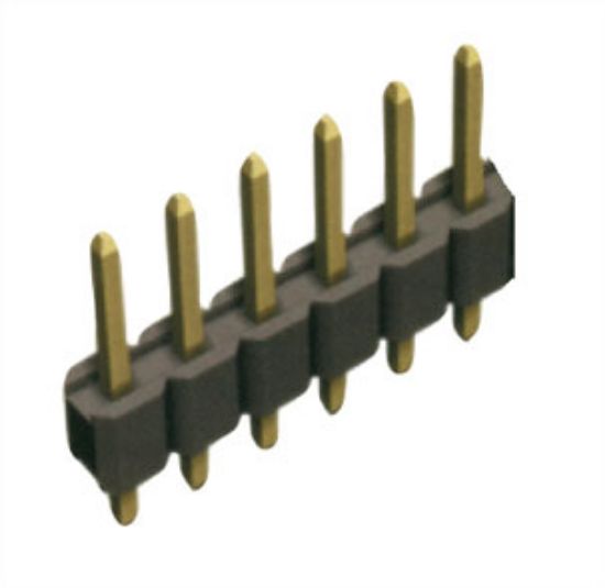 Picture of HEADER SIL STR 06W 2.54 TH=12