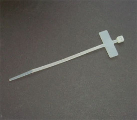 Picture of CABLE TIES / ID TAG 100x2.5mm CLEAR - 100/BAG
