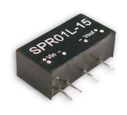 Picture of DC-DC CONVERTER SIL I=5V O=15  0A06 1W