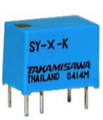 Picture of RELAY SPDT 1A 24VDC RECT 6PCB