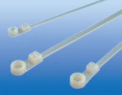 Picture of TIES CABLE CLEAR P-CLAMP 155mm