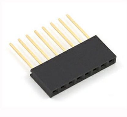 Picture of EXTENDED HOUSED SOCKET SIL PCB 2.54 STR 12W