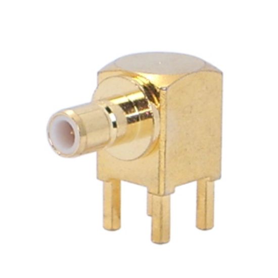 Picture of SMB-PLUG R/A PCB, GOLD