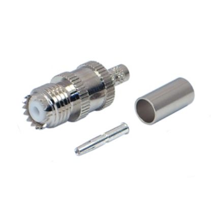 Picture of UHF-SOCKET(MINI) CRIMP 5mm RG58