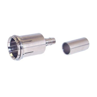 Picture of F-PLUG CRIMP 5mm RG58 QUICK CONNECT 2PC