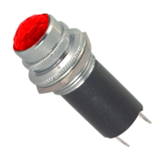 Picture of HOLDER LAMP/IND   E10  RED