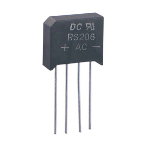 Picture of BRIDGE RECTIFIER SIL -AA+ 1000V 8A - 400PCS