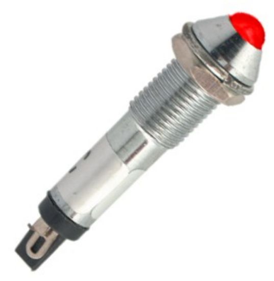 Picture of LAMP NEON INDI 220V  D=08  RED