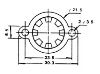 Picture of THERMAL CUTOUT NC 250VAC 10A 70-DEG TOP-FIX