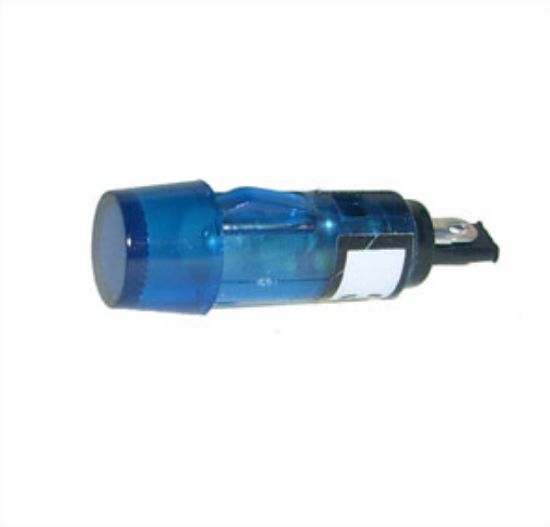 Picture of LAMP NEON 220VAC BLUE   W/RES