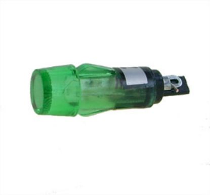 Picture of LAMP NEON 220VAC GREEN  W/RES