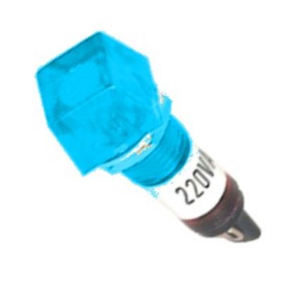 Picture of LAMP INDICATOR 12V SQR BL