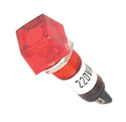 Picture of LAMP INDICATOR 12V RED SQUARE