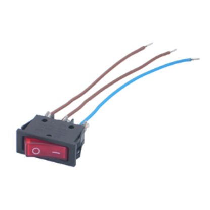 Picture of ROCKER SWITCH ILLUMINATED RED