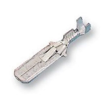Picture of TERMINAL UN-INS BRASS 6.3mmx0.8 MALE TINNED