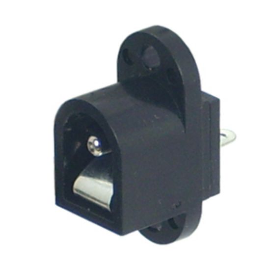 Picture of PLUG / JACK DC-POWER 2.5x09 OVAL  P/MNT