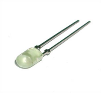 Picture of LED OVAL CL-GREEN RND 1K1mcd 527nm