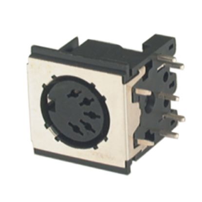 Picture of SOCKET DIN R/A 5W 180D PCB