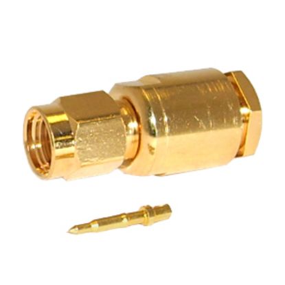 Picture of SMA-PLUG CLAMP TYPE RG58 5mm, GOLD