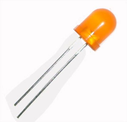Picture of LED 8mm DI-AM RND 80mcd 27mm
