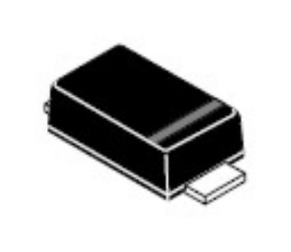 Picture of ZENER DIODE SMD SOD123 500mW 3V3