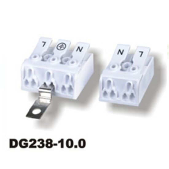 Picture of TERMINAL BLOCK 2W P=10.0 PLUG-IN PRESS