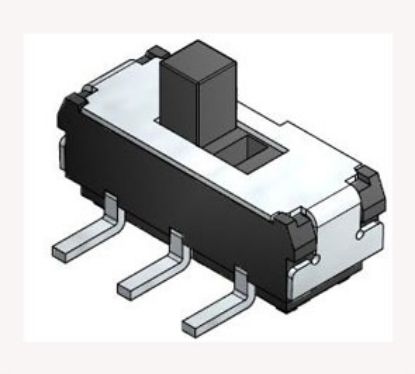 Picture of SMD SLIDE SWITCH DPDT 6V 0A3