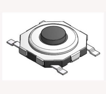 Picture of SMD TACTILE SWITCH 5.1x5.1mm H=1.6mm BLACK