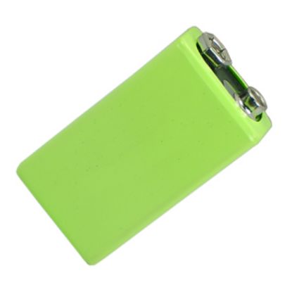 Picture of PP3=9V=RECHARGEABLE BATTERY 250mAH  NiMH