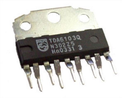Picture of IC SOT111 VIDEO AMP   TDA6103Q