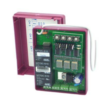 Picture of RECEIVER 3CH 433MHz HOP EXT DS