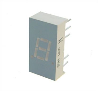 Picture of LED DISPLAY 7-SEG CC RED 1mcd   7.6mm