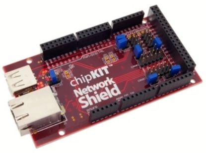 Picture of SHIELD NETWORK ETHERNET PCB.