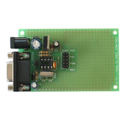 Picture of DEVELOPMENT BOARD 8P AVR MCU