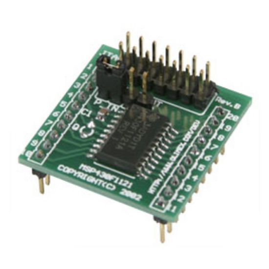 Picture of DEVELOPMENT BOARD MSP430F1121
