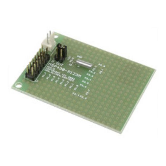 Picture of DEVELOPMENT BOARD MSP430F123
