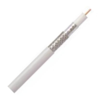Picture of TV CABLE COAX SOLID WHITE 75 OHM -DEBULK