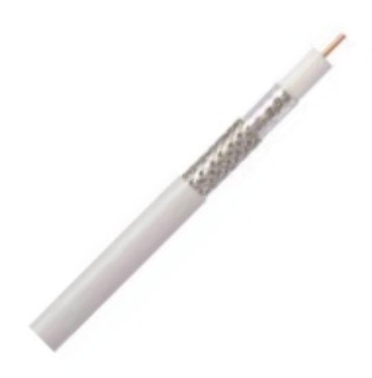 Picture of TV CABLE COAX SOLID WHITE 75 OHM -DEBULK