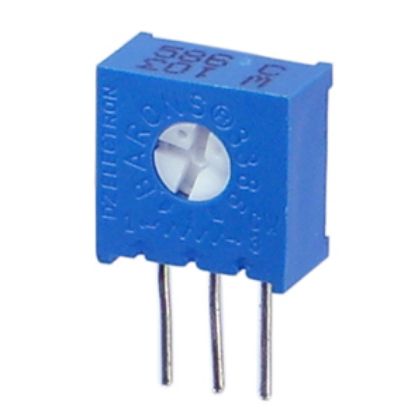 Picture of TRIMPOT / POTENTIOMETER S/ADJ S/TURN 500E